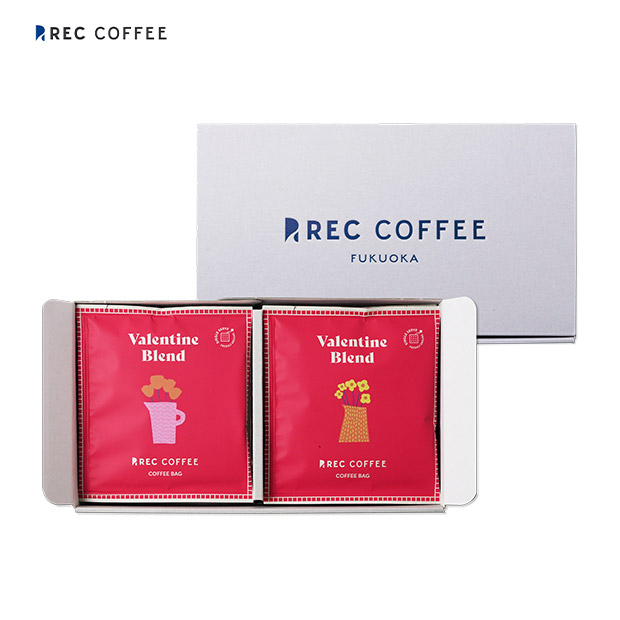 【REC COFFEE】バレンタインコーヒーバッグギフト(12個入)