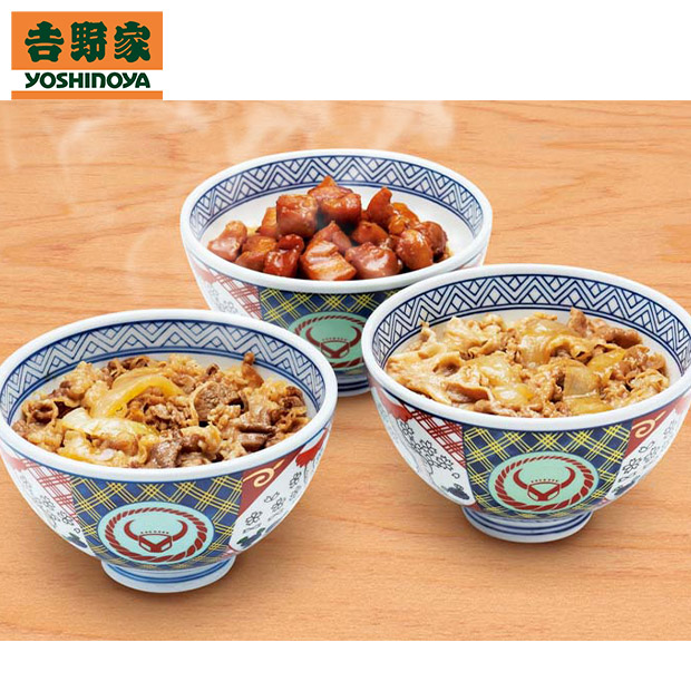 ＜冬ギフト＞【吉野家】いろいろ丼セット（YO-6）