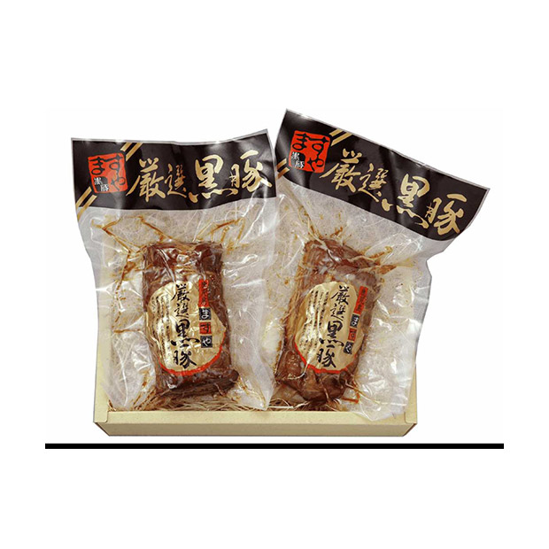 ＜夏ギフト＞【鹿児島ますや】鹿児島黒豚炭火焼豚味比べセット