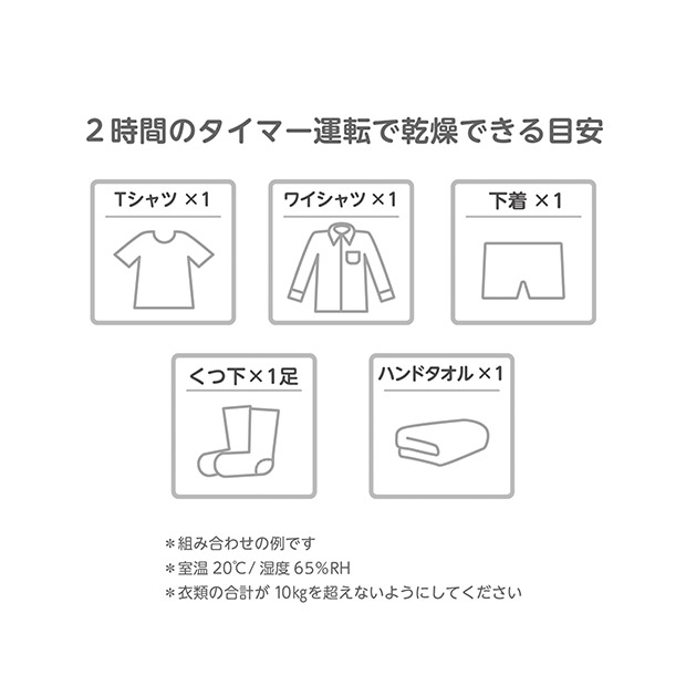 ＜大決算還元セール＞【EDIMOTTO】コンパクト衣類乾燥機（KJZ420619）