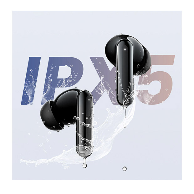 【Haylou】Flowbuds N50  ノイズキャンセリング完全ワイヤレスイヤホン ブラック（HL-HT02-BK）
