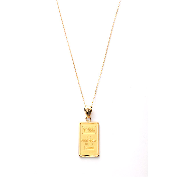 ≪57%OFF≫＜半期決算還元セール＞K24 K18 リバティー1g ネックレス