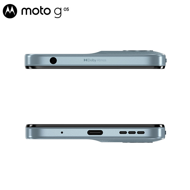【Motorola】moto g05 ミスティブルー