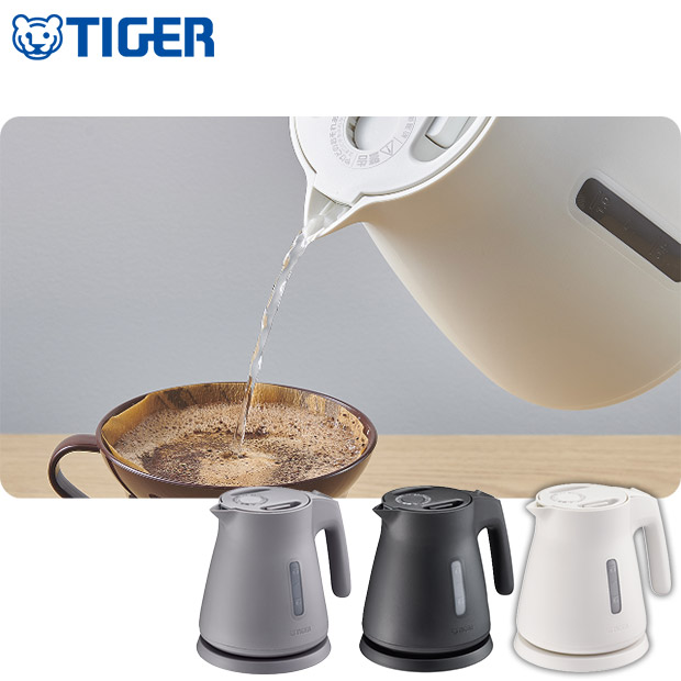 ＜春の家電フェア＞【タイガー】電気ケトル 0.8L 全3色（PCS-A080）