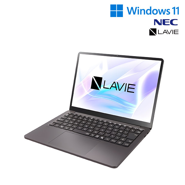 【NEC】Office搭載！LAVIE SOL S1375 Copilot+PC 13.3型 ムーンブラック（PC-S1375LAB）