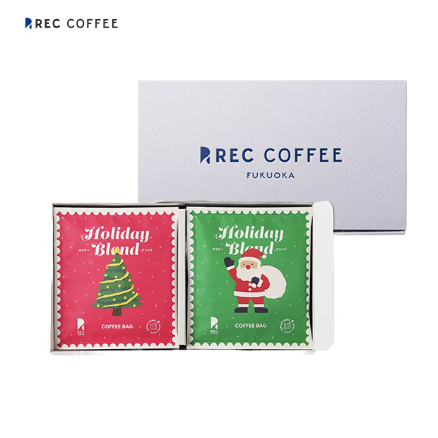 【REC COFFEE】ホリデーコーヒーバッグセット(12個入り)