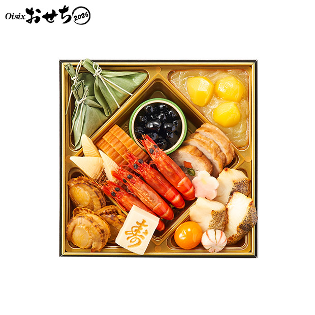 ≪12%OFF≫＜超早割9/29(月)まで＞【Oisix】和洋三段重おせち「上慶梅」