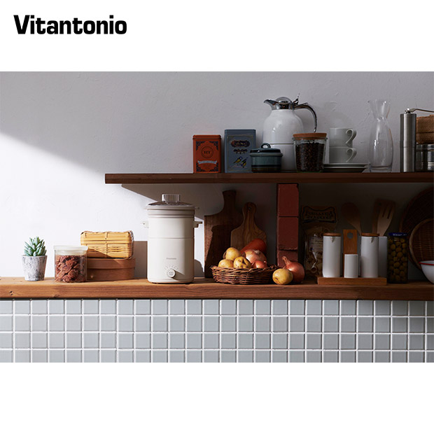 ≪15%OFF≫＜初売りセール＞【ビタントニオ】フードスチーマー プラス(VFS-20-I)