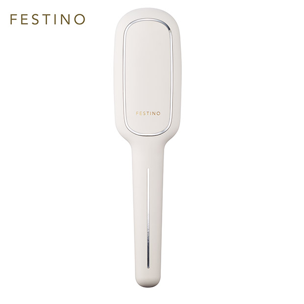 【FESTINO】サロンケアスカルプイオンブラシ　ホワイト (SMHB-051-WH)