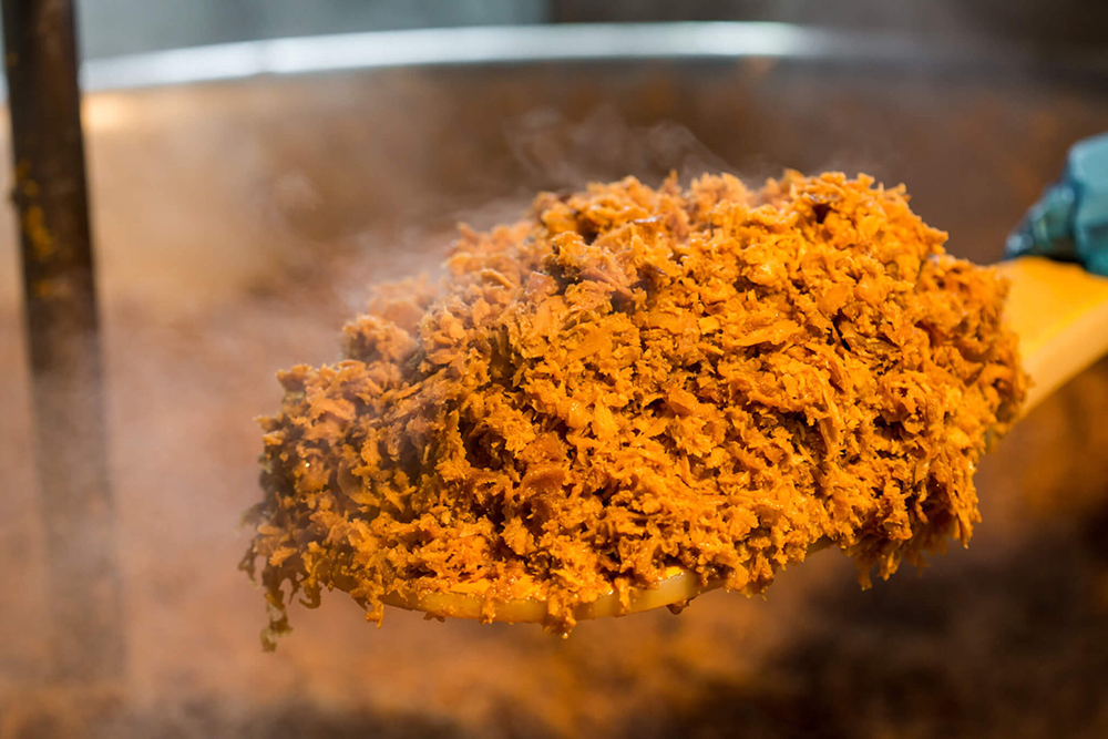 できたてのかしわ