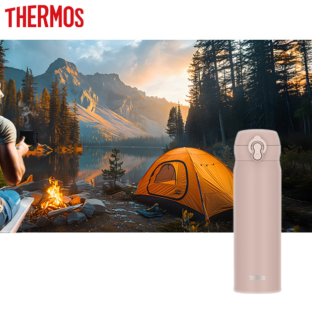 【サーモス】真空断熱ケータイマグ　500mL  ミストベージュ  (JNL-S500/MSBE)