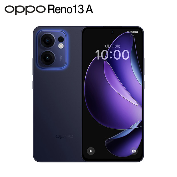 【OPPO】Reno13 A ルミナスネイビー（CPH2699-LN）