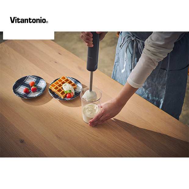 ＜春の家電フェア＞【ビタントニオ】ハンドブレンダー ブラック (VHB-30-K)