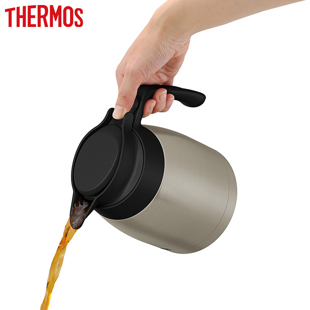 【サーモス】ステンレスポット ステンレス 1.0L（TTG-1000/S）