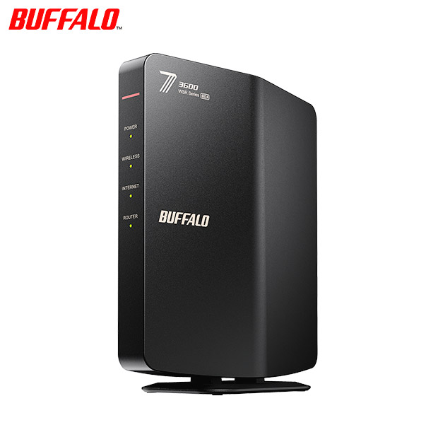 ＜キャンペーン対象商品＞【BUFFALO】Wi-Fi 7(11be)対応デュアルバンドWi-Fiルーター 2882+688Mbps AirStation（WSR3600BE4-KH）