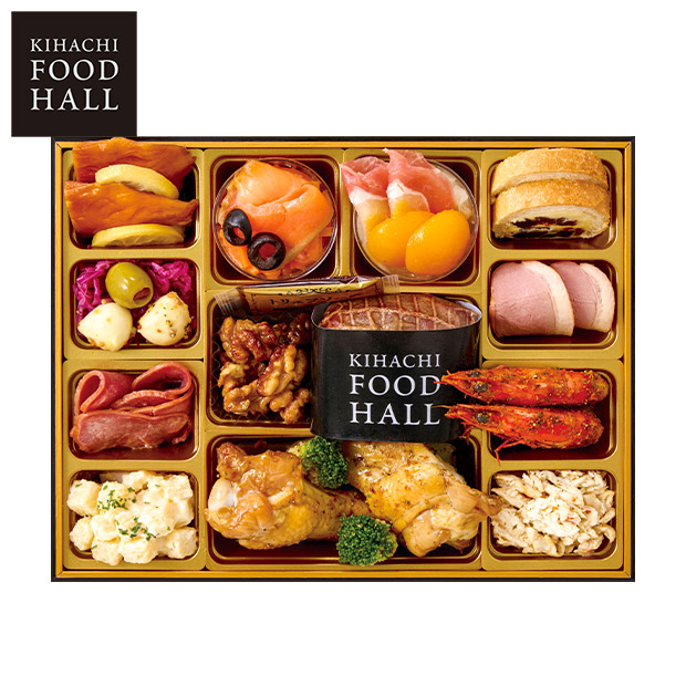 ≪10%OFF≫＜超早割9/29(月)まで＞東京青山「KIHACHI」監修 KIHACHI FOOD HALL オードブル＆パフェアイス（W41-2B）