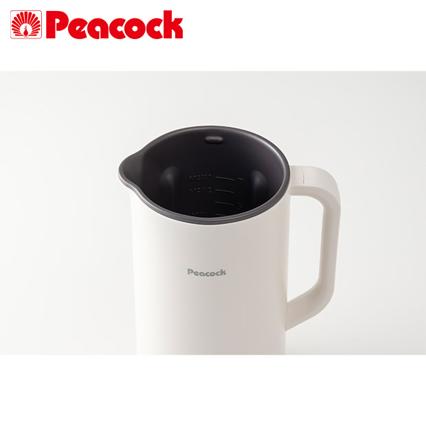 ＜春の家電フェア＞【ピーコック】マルチスープポット  ホワイト（WXA-07-W）