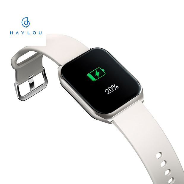 ≪10%OFF≫＜13周年感謝祭＞【Haylou】スマートウォッチ Watch 2 Pro シルバー（HL-W2PSVN）