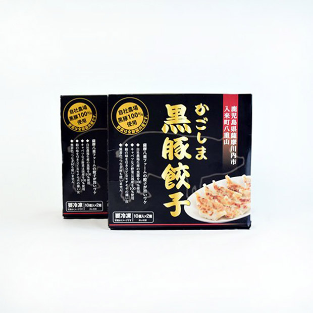 【薩摩八重ファーム】かごしま黒豚餃子20個入 ×2箱