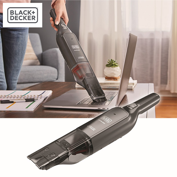 ＜春の家電フェア＞【ブラックアンドデッカー】10.8Vハンディクリーナー（HLVC320B）
