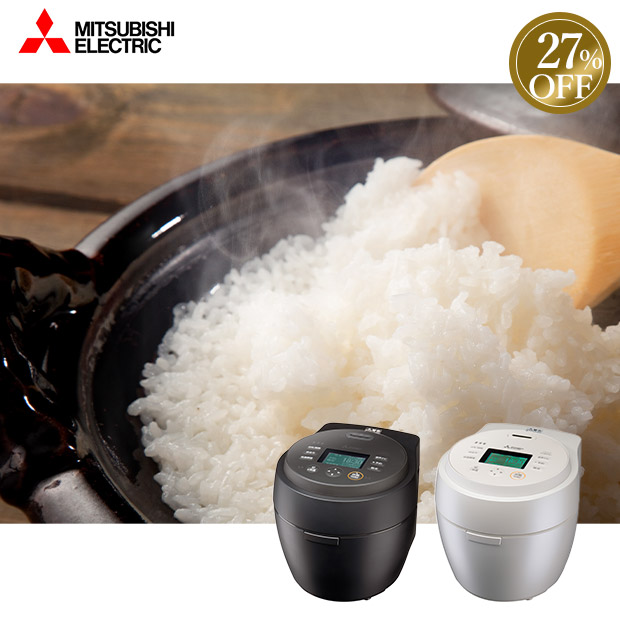 【三菱電機】ジャー炊飯器 5.5合（NJ-BW10H）全2色