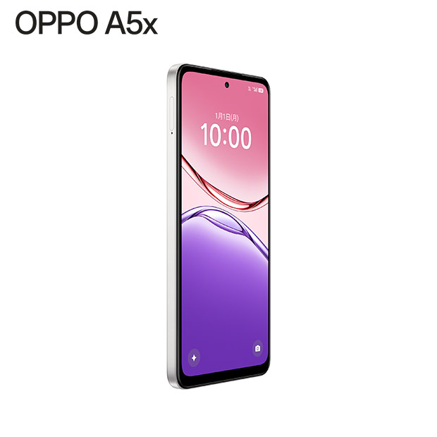 【OPPO】A5x ホワイト（CPH2725-WH）