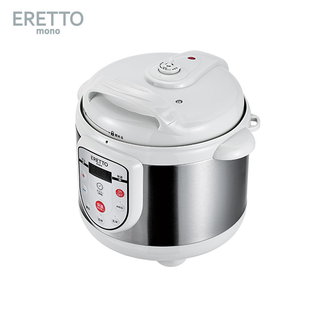 ≪33%OFF≫＜12周年感謝祭＞【ERETTO】 mono 電気圧力鍋3.0L　(ET-104)