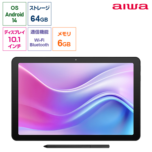 【aiwa】aiwa tab AE10（JA4-TBA1009）