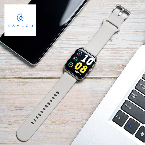 ≪10%OFF≫＜13周年感謝祭＞【Haylou】スマートウォッチ Watch 2 Pro シルバー（HL-W2PSVN）