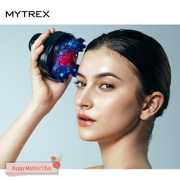 ＜母の日＞【MYTREX】電気針ヘッドスパ EMS HEAD SPA PRO（MT-EHP22B-B）