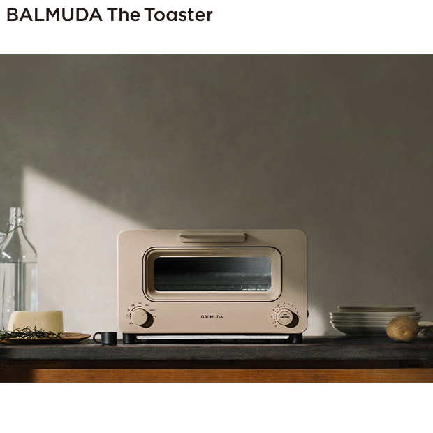 【バルミューダ】バルミューダ　ザ・トースター　ベージュ（K05A-BG）