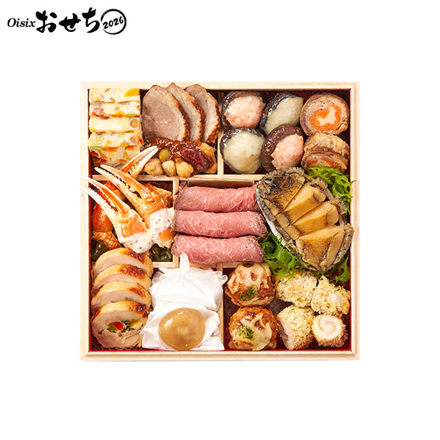≪12%OFF≫＜超早割9/29(月)まで＞【Oisix】和洋三段重おせち「上高砂」