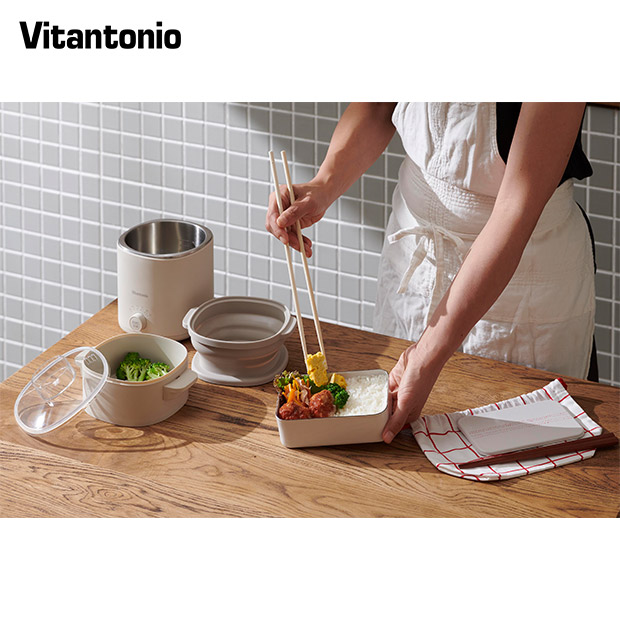 ≪15%OFF≫＜初売りセール＞【ビタントニオ】フードスチーマー プラス(VFS-20-I)