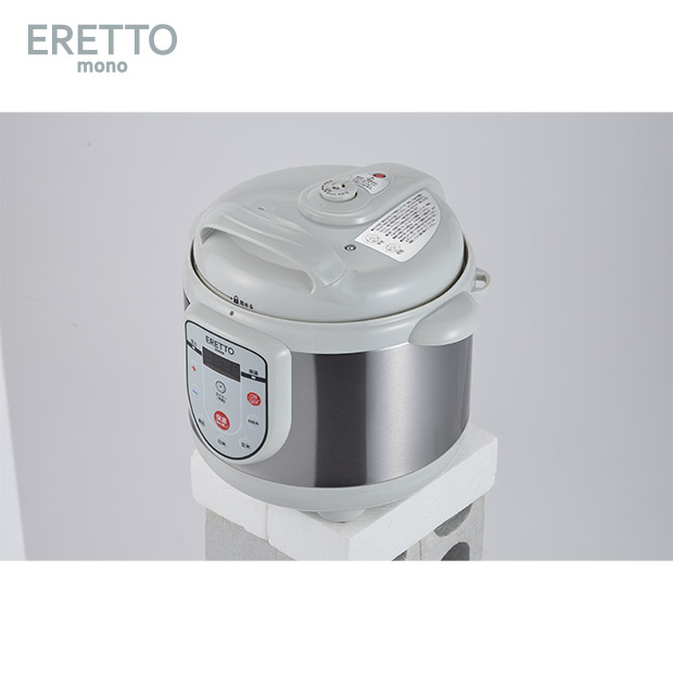 ≪33%OFF≫＜12周年感謝祭＞【ERETTO】 mono 電気圧力鍋3.0L　(ET-104)