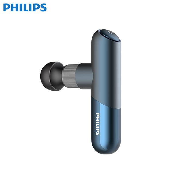 【PHILIPS】 スポーツミニ筋膜リリースガン   ダークブルー (PPM7501DB)