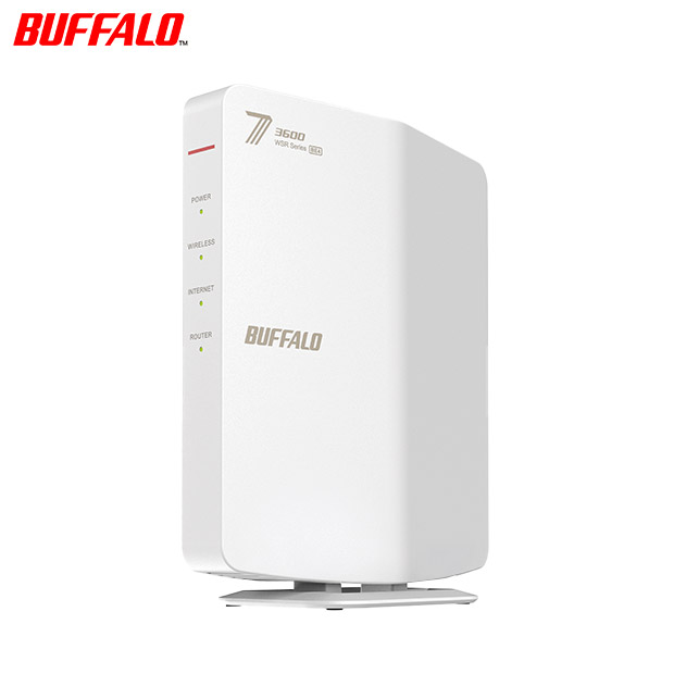 【BUFFALO】無線LAN親機 11be/ax/ac/n/a/g/b 2882+688Mbps ホワイト（WSR3600BE4P/DWH）