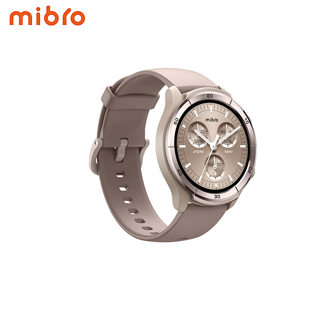 【Mibro】スマートウォッチ Mibro A3　モカ（SP380014-C233）