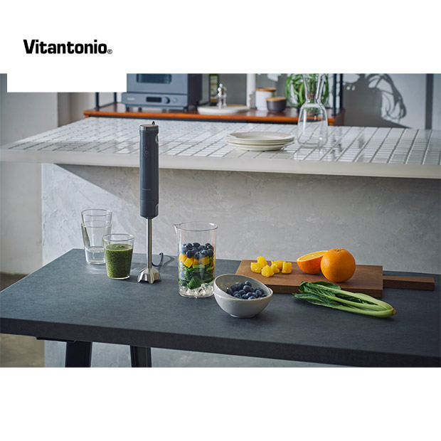 ＜春の家電フェア＞【ビタントニオ】ハンドブレンダー ブラック (VHB-30-K)