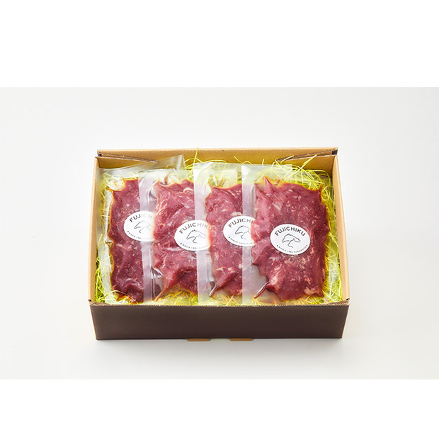 【フジチク】ふじ馬刺しおつまみユッケ4個セット