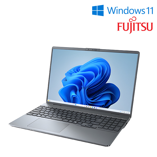 ＜設定コミコミサポート付＞【FUJITSU】Office搭載！FMV Note P P75-L1 16型 ストームグレー（FMVP75L1HA）