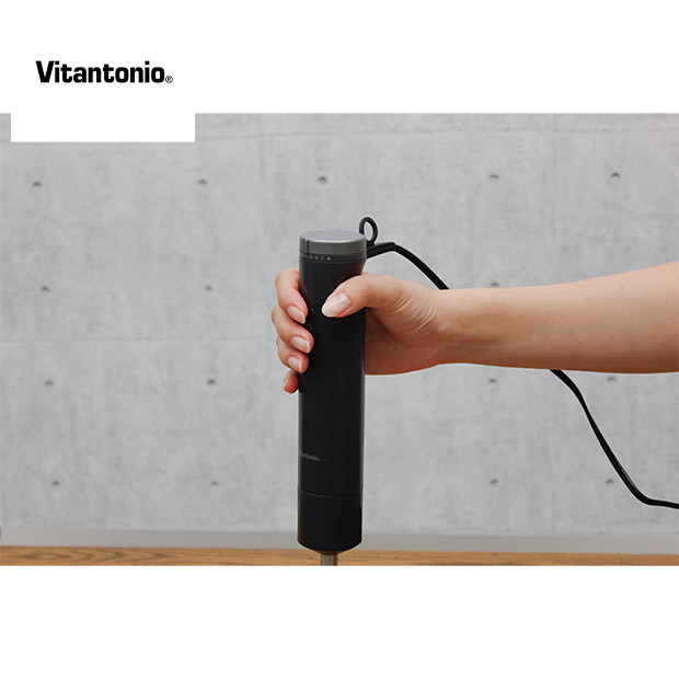 ＜春の家電フェア＞【ビタントニオ】ハンドブレンダー ブラック (VHB-30-K)