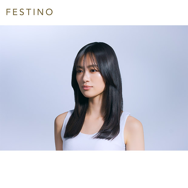 【FESTINO】充電式スナップヒーターブラシ　ホワイト (FHB-1-WH)