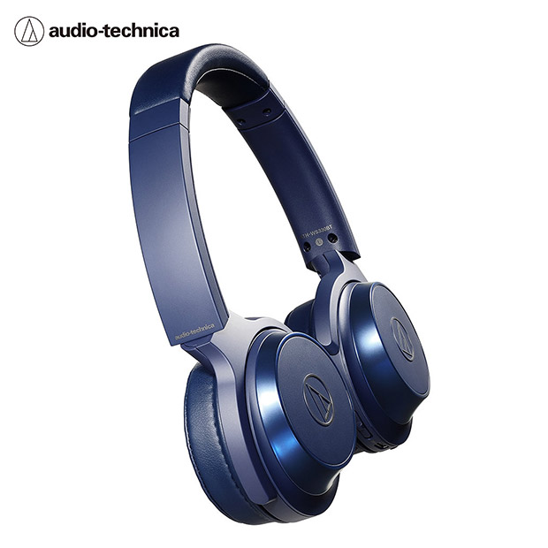 【オーディオテクニカ】ワイヤレスヘッドホン ATH-WS330BT ブルー