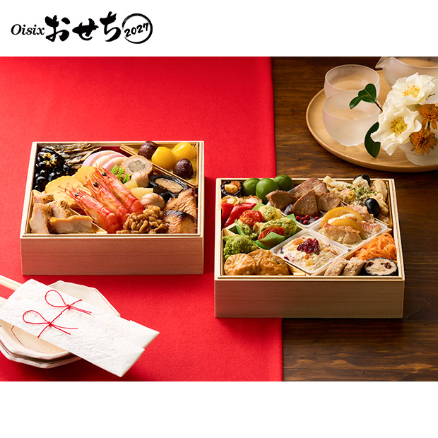 ＜超早得10/14(水)まで＞【Oisix】和洋二段重おせち「高砂」
