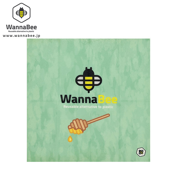 【WannaBee】蜜蝋ラップ３枚セット(S・M・Lサイズ) Delight柄