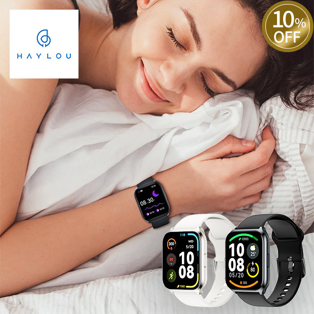 ≪10%OFF≫＜13周年感謝祭＞【Haylou】スマートウォッチ  Watch 2 Pro  全2色（HL-W2P）