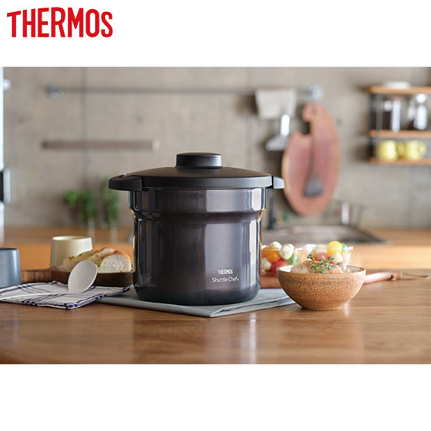 【THERMOS】真空保温調理器シャトルシェフ 4.3L クールグレー (KBJ-4501-CGY)