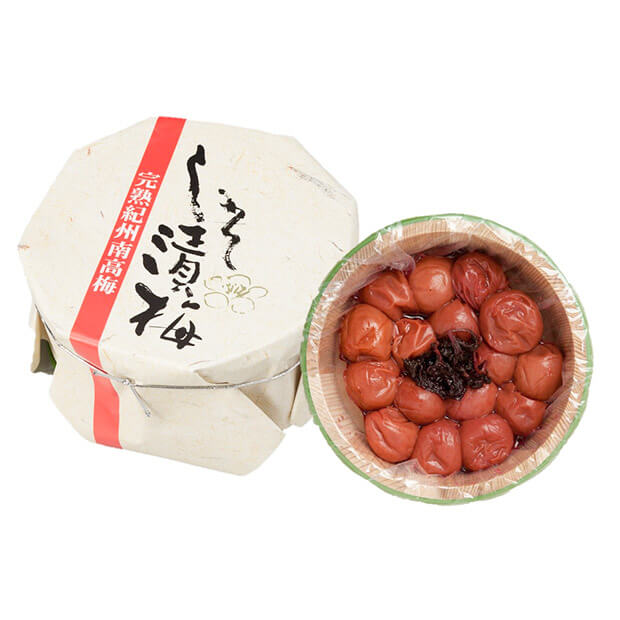 BBIQ特選ショップ | 完熟 紀州南高梅 しそ梅 400g 木樽入