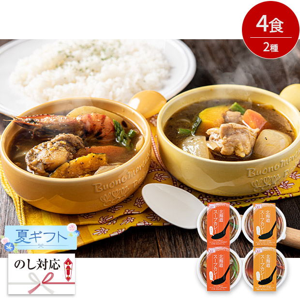 ＜夏ギフト＞北海道スープカレーセット（A26-C）