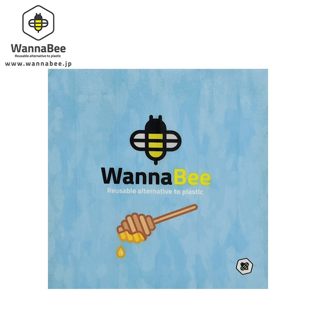 【WannaBee】蜜蝋ラップ３枚セット(S・M・Lサイズ) Delight柄